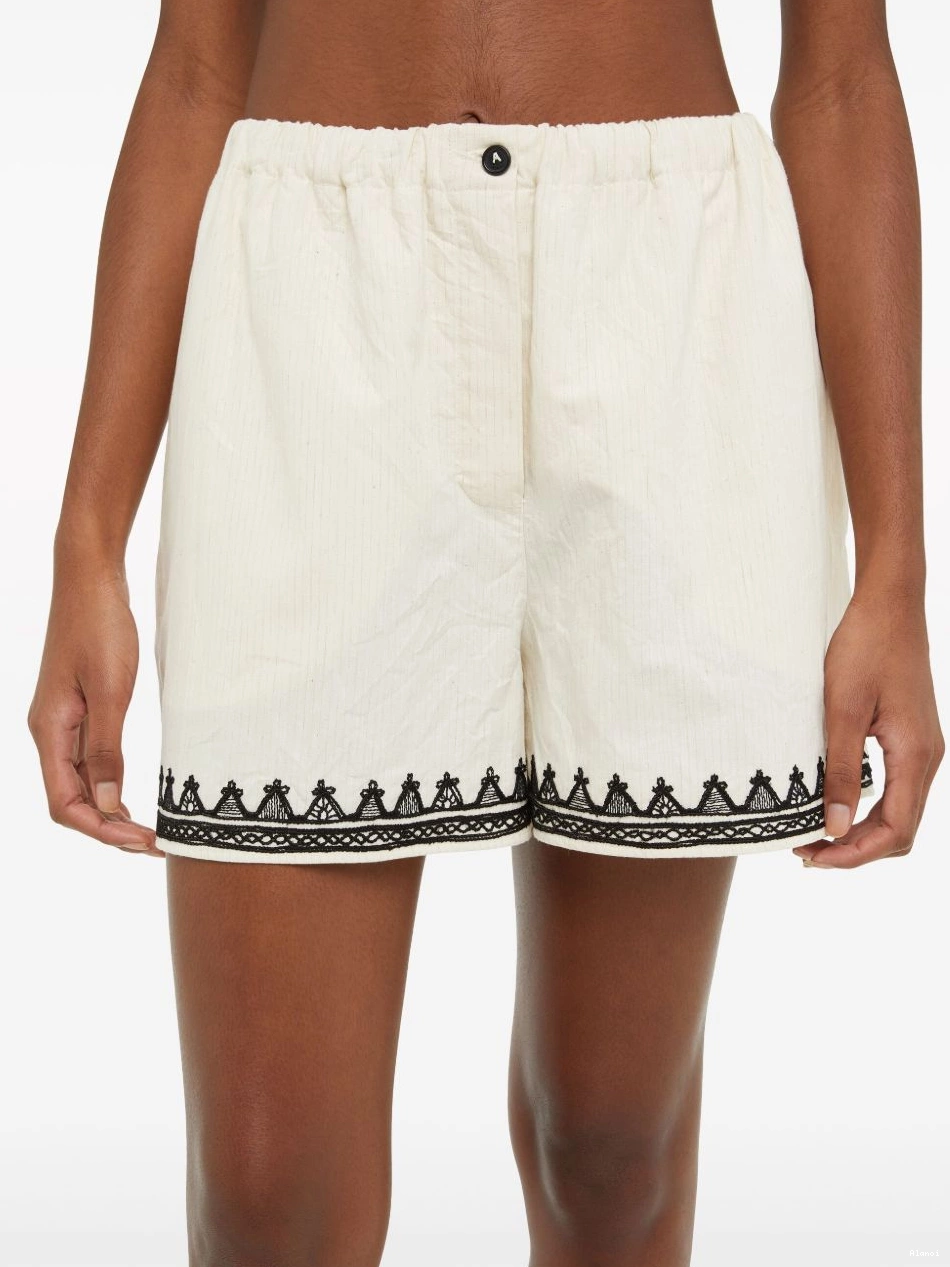 Affordable Women Akasha cotton-blend shorts Alanui 0324
